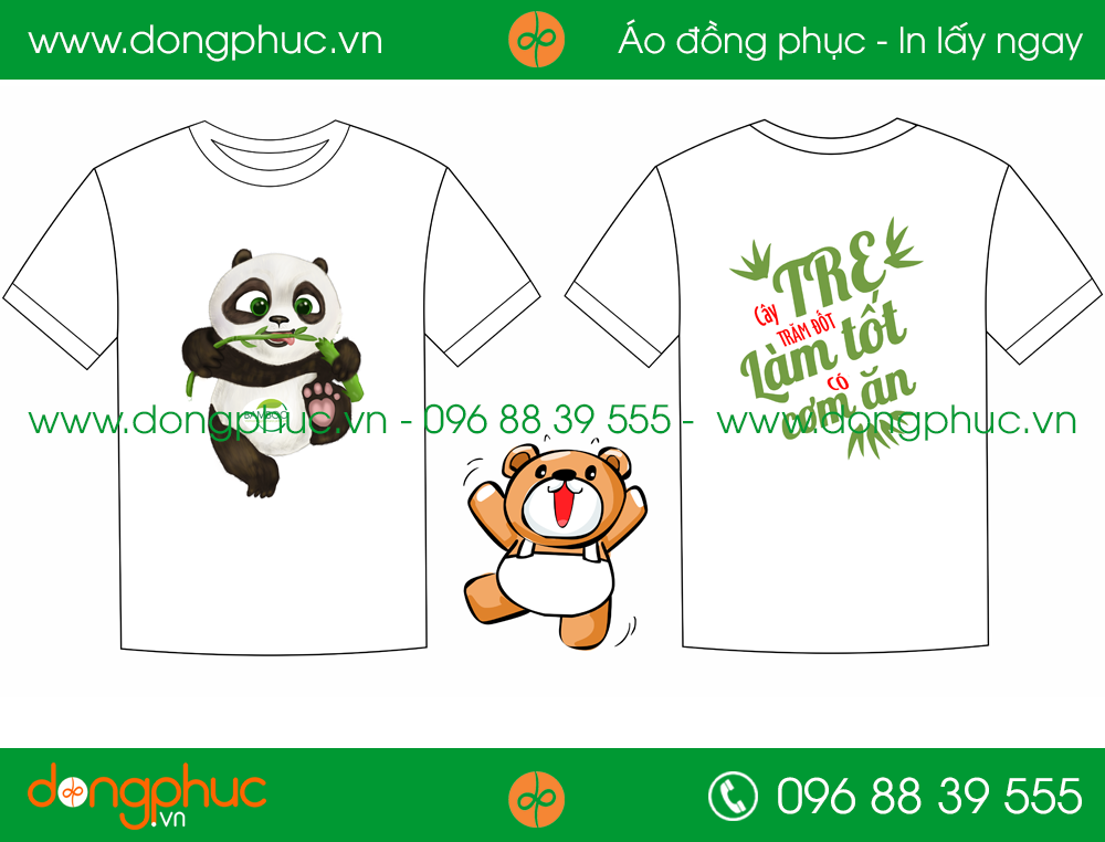 Áo phông đồng phục Bambo